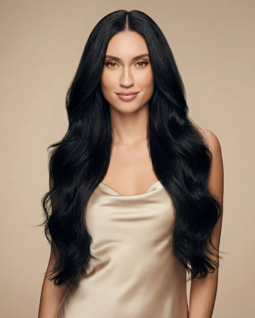 Jet Black (1) 24" 250g - Clip-Ins