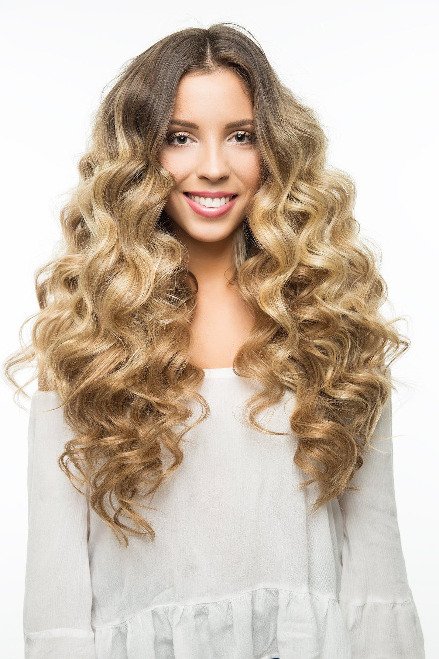 Ash Brown (#9) 20" I-Tip - BOMBAY HAIR 