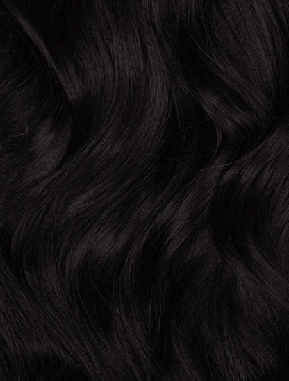 Natural Black (1A) 18" 190g Clip-ins