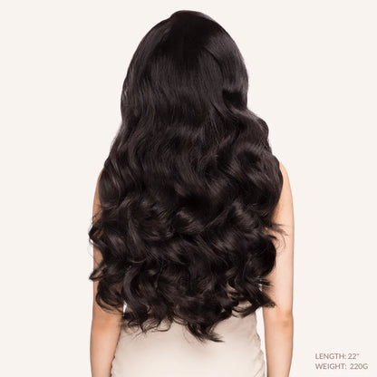 Off Black (1B) 20" 220g - Clip-Ins