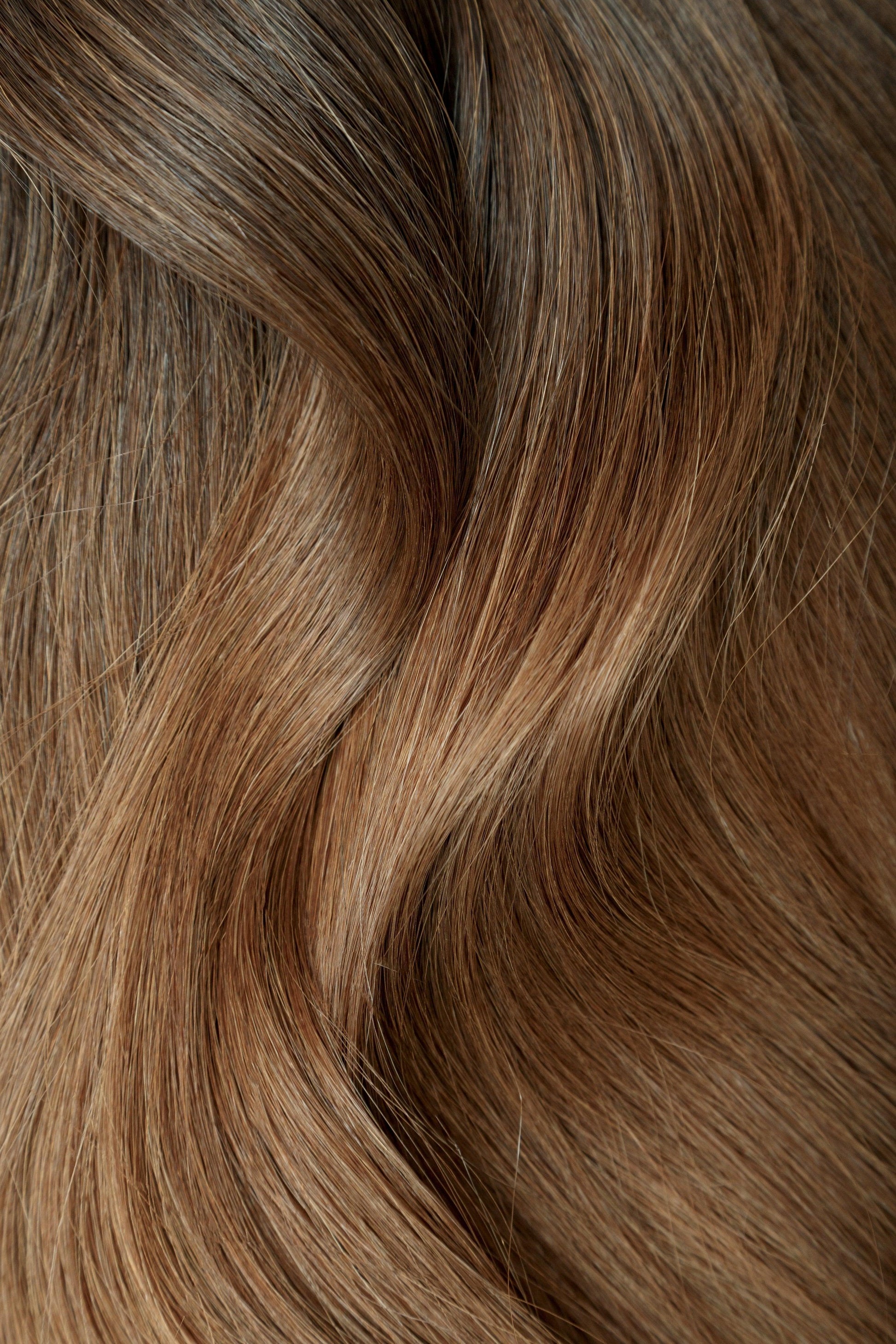 Ombre - Espresso (#1C) to Chestnut Brown (#6C) 20" I-Tip (Ships, late May)
