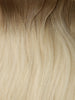 Rooted Cool Brown (10C) to White Blonde (60B) 100g Weft