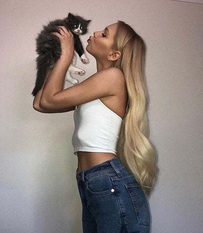 Ombre Cool Brown (#10C) to White Blonde (#60B) Tape (50g)