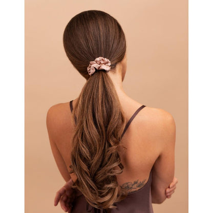 Silk Scrunchies (Large) - BOMBAY HAIR 