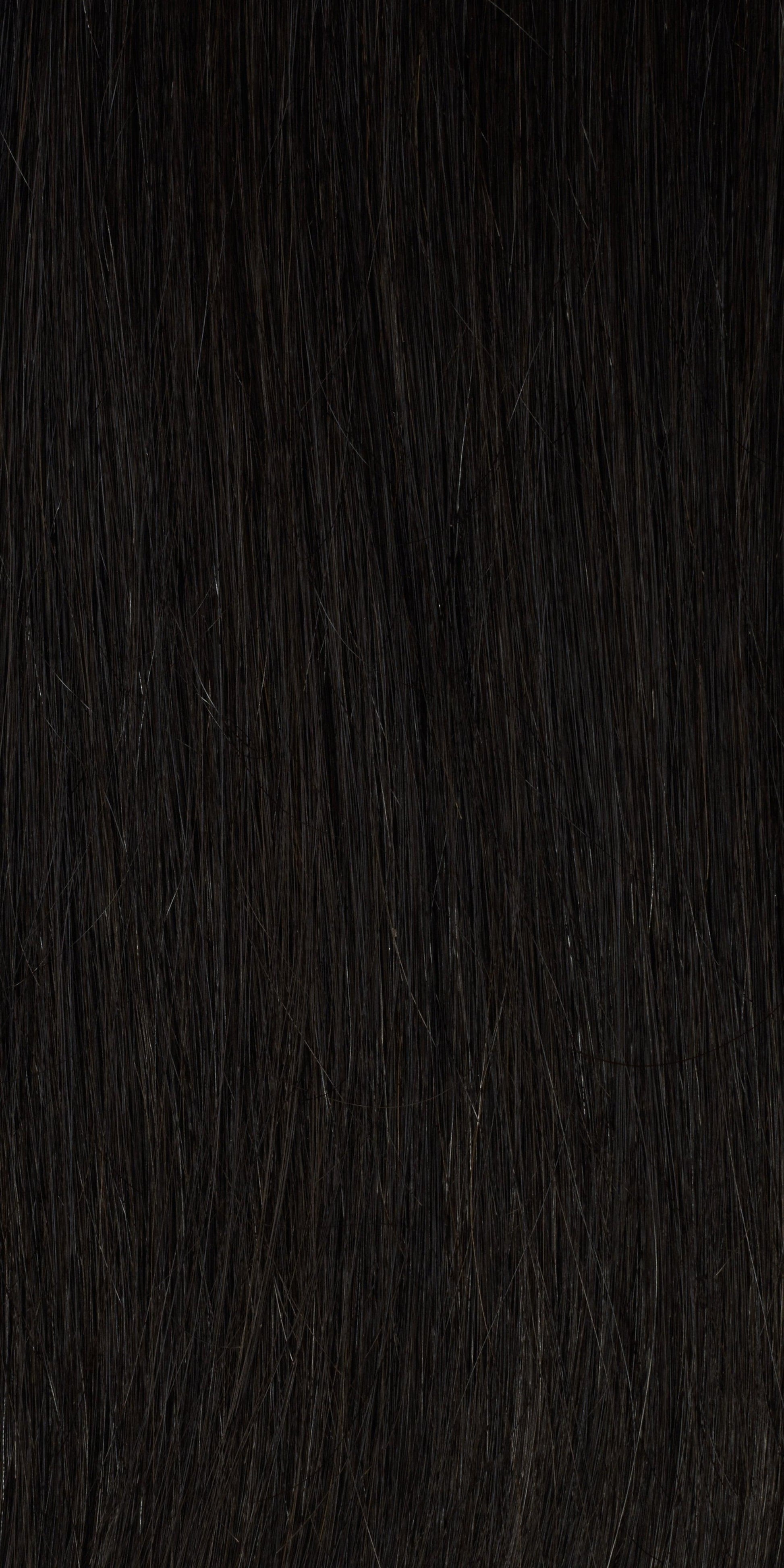 Virgin Black (#1A) 20" Keratin Tip - BOMBAY HAIR 