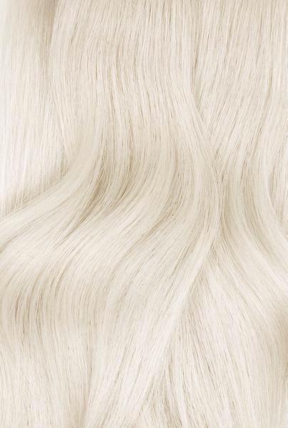 White Blonde (#60B) Hand-Tied Weft - BOMBAY HAIR 