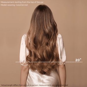 Ombre - Cool Brown (#10C) to White Blonde (#60B) 20" Keratin Tip (backorder, Nov 1) - BOMBAY HAIR 
