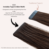 Ash Blonde (#60C) Invisible Tape 20" (25g)